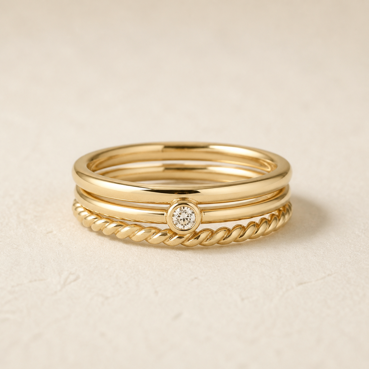Layered Stacking Rings