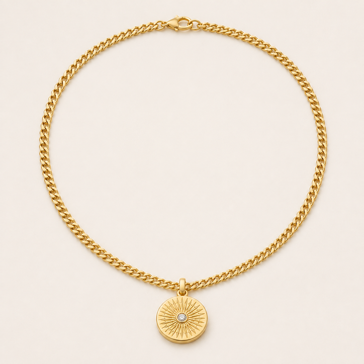Solstice Medallion Necklace