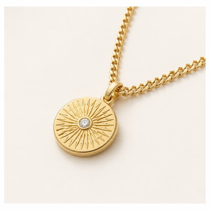 Solstice Medallion Necklace