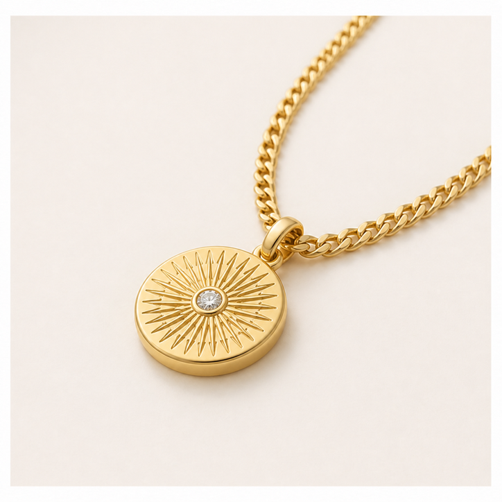 Solstice Medallion Necklace
